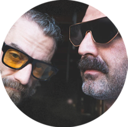 Jason Harper and Nick Bertossi, co-founders of Versus Apparel